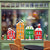 130*75cm Large Christmas Home Decor Santa Claus Window Wall Stickers PVC Vinyl Wallpapers Fashion New Year Room Decoration