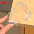 10pcs Baby Child Safety Table Corner Protector Transparent Silicone Table Corner Edge Protection Anti-Collision Angle Guards