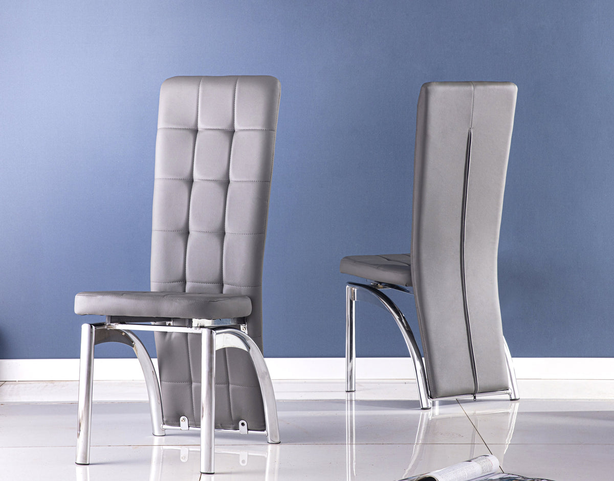 Faux Leather Dining Chairs Modernique