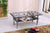 Valore Pattern Design Coffee Table with Chrome Frame and Shelf