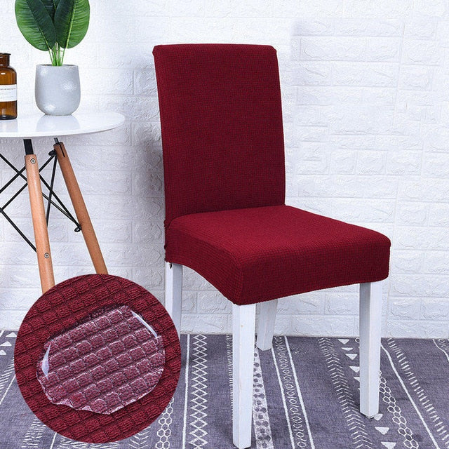 Super Soft Jacquard Fabric Short-term Waterproof Stretch Chair Cover E –  Modernique
