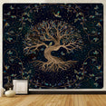Tree of Life Home Art Tapestry Bohemian Decorative Tapestry Hippie Yoga Mat Large Size Sheet Sofa Blanket