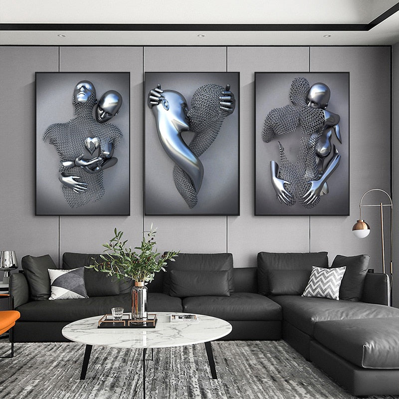 3pcs A Collection Of Scandinavian And Bohemian Metal Print Ready to Hang Art | Australia 3pcs A Collection Of Scandinavian And Bohemian Metal Print Ready to Hang Art | Australia