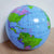 30cm Inflatable World Globe Earth Map Ball Educational Supplies Earth Ocean Kids Learning Geography Toy Inflatable Beach Ball